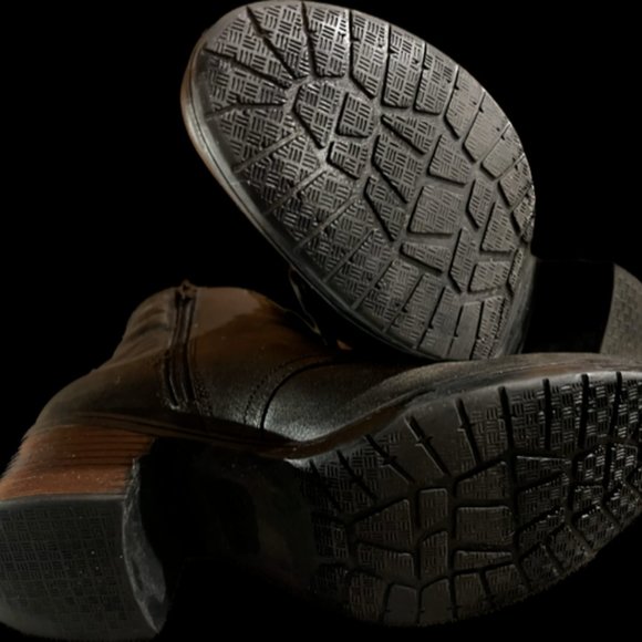 Ultimate Comfort Collection by Clarks black boots zip and lace sz 11M - Picture 2 of 10